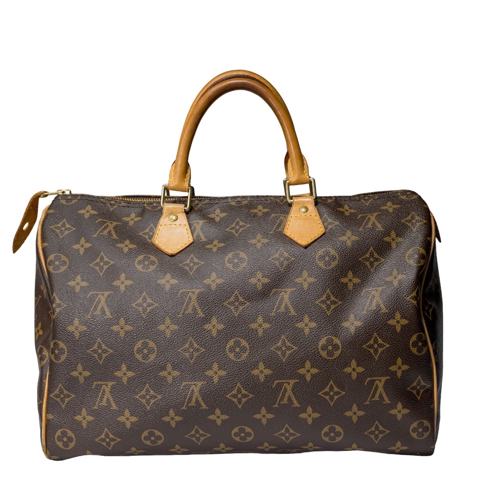 Louis Vuitton LV Monogram Speedy 35 Vintage